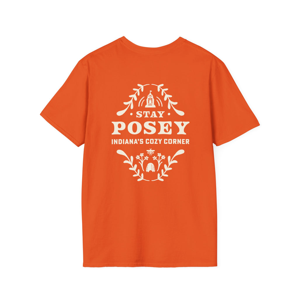 Stay Posey T-Shirt | Floral Typography Tee