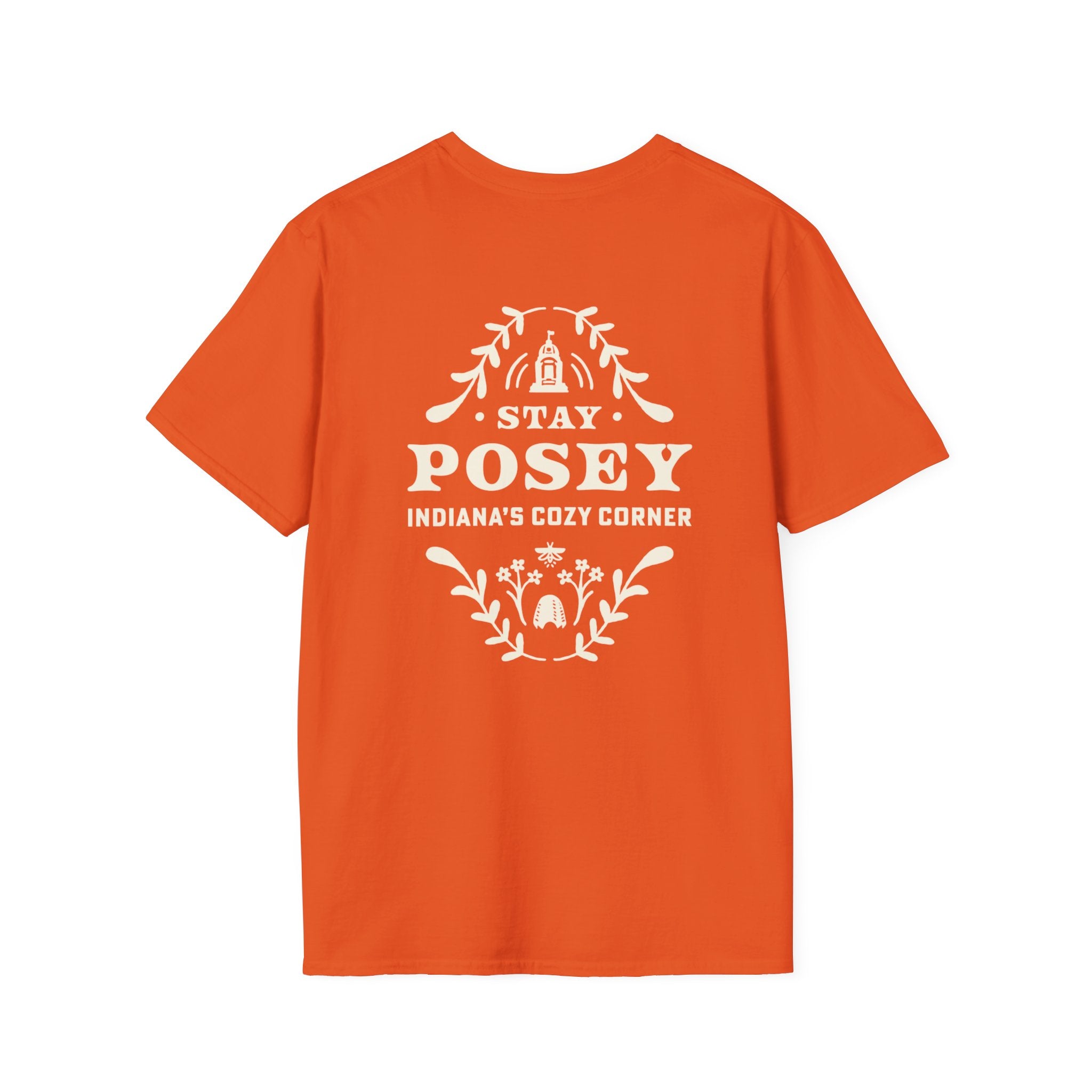 Stay Posey T-Shirt | Floral Typography Tee