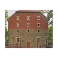 Historic Red Brick Mill Puzzle — 520-Piece Jigsaw for Architecture & History Lovers