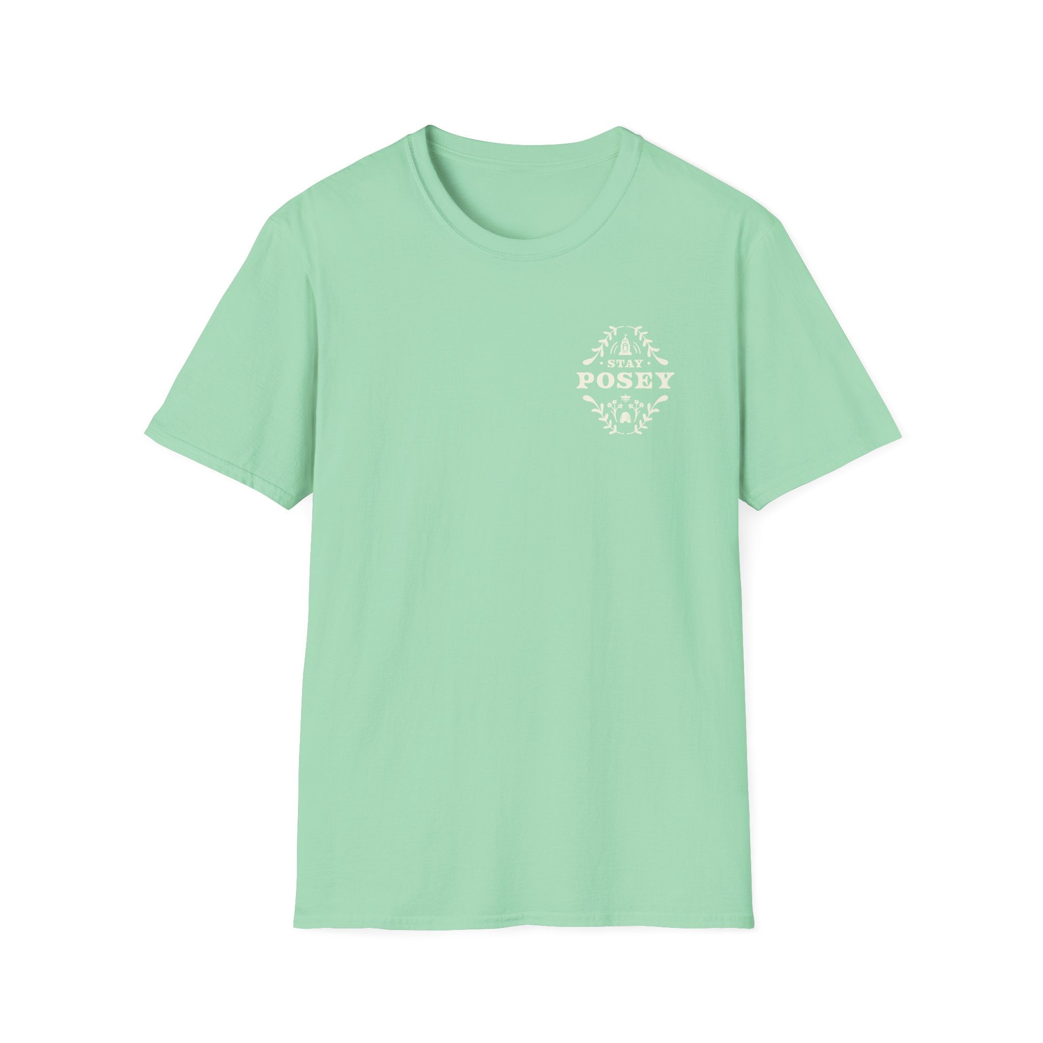 Stay Posey T-Shirt | Floral Typography Tee