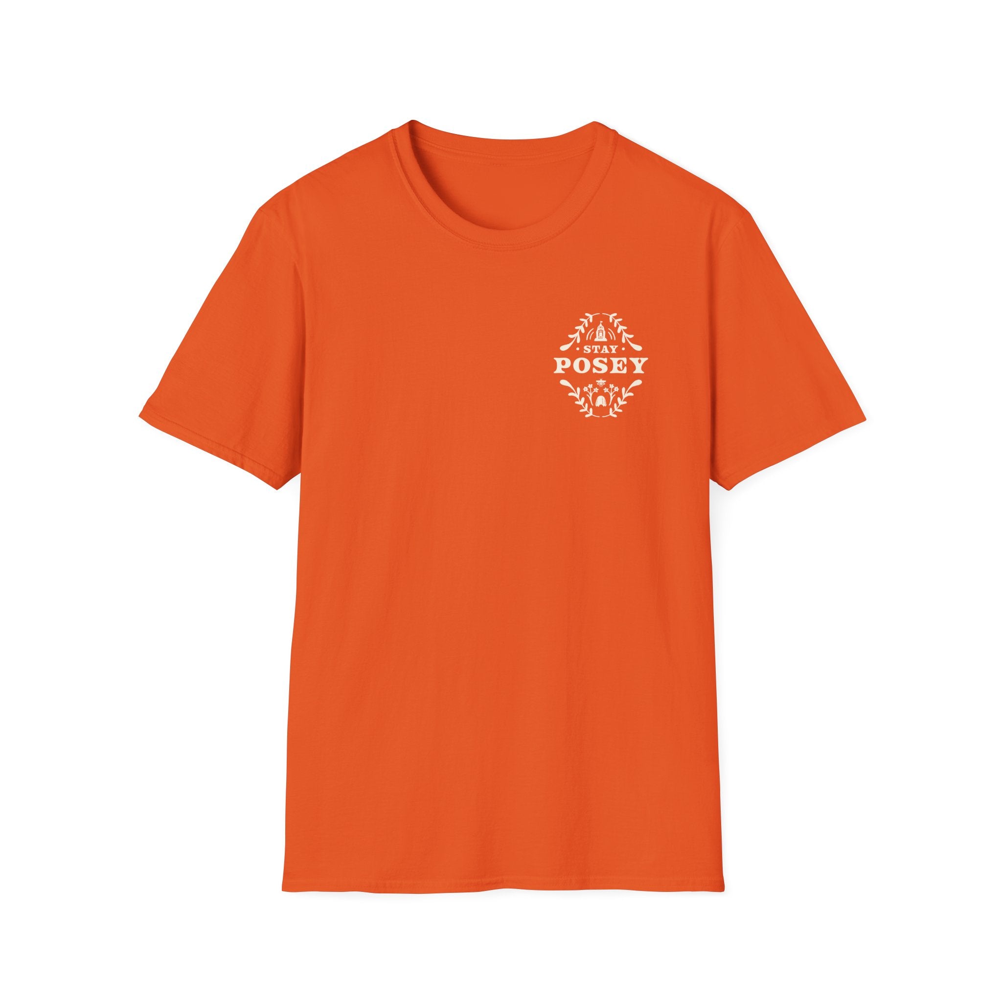 Stay Posey T-Shirt | Floral Typography Tee