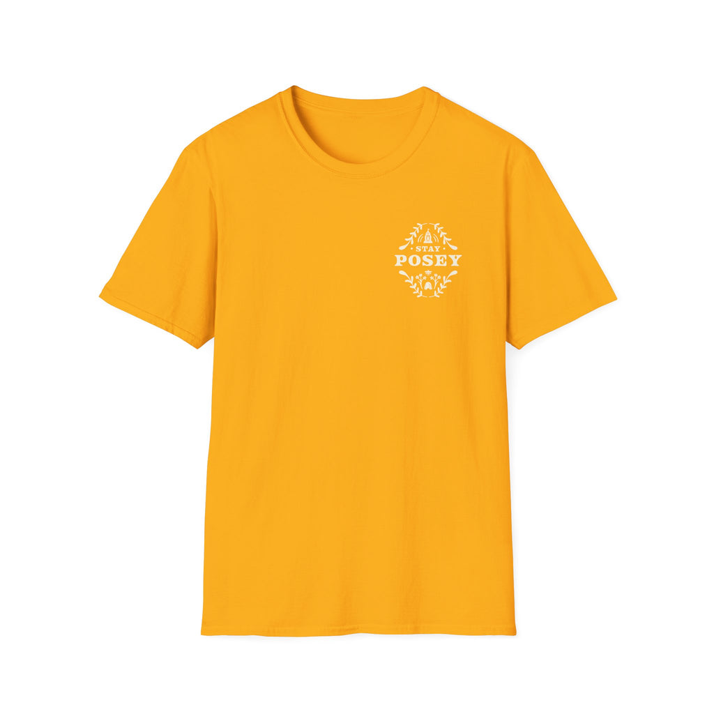 Stay Posey T-Shirt | Floral Typography Tee