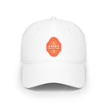 Low Profile Baseball Cap — Vintage Orange 'Posey' Floral Badge