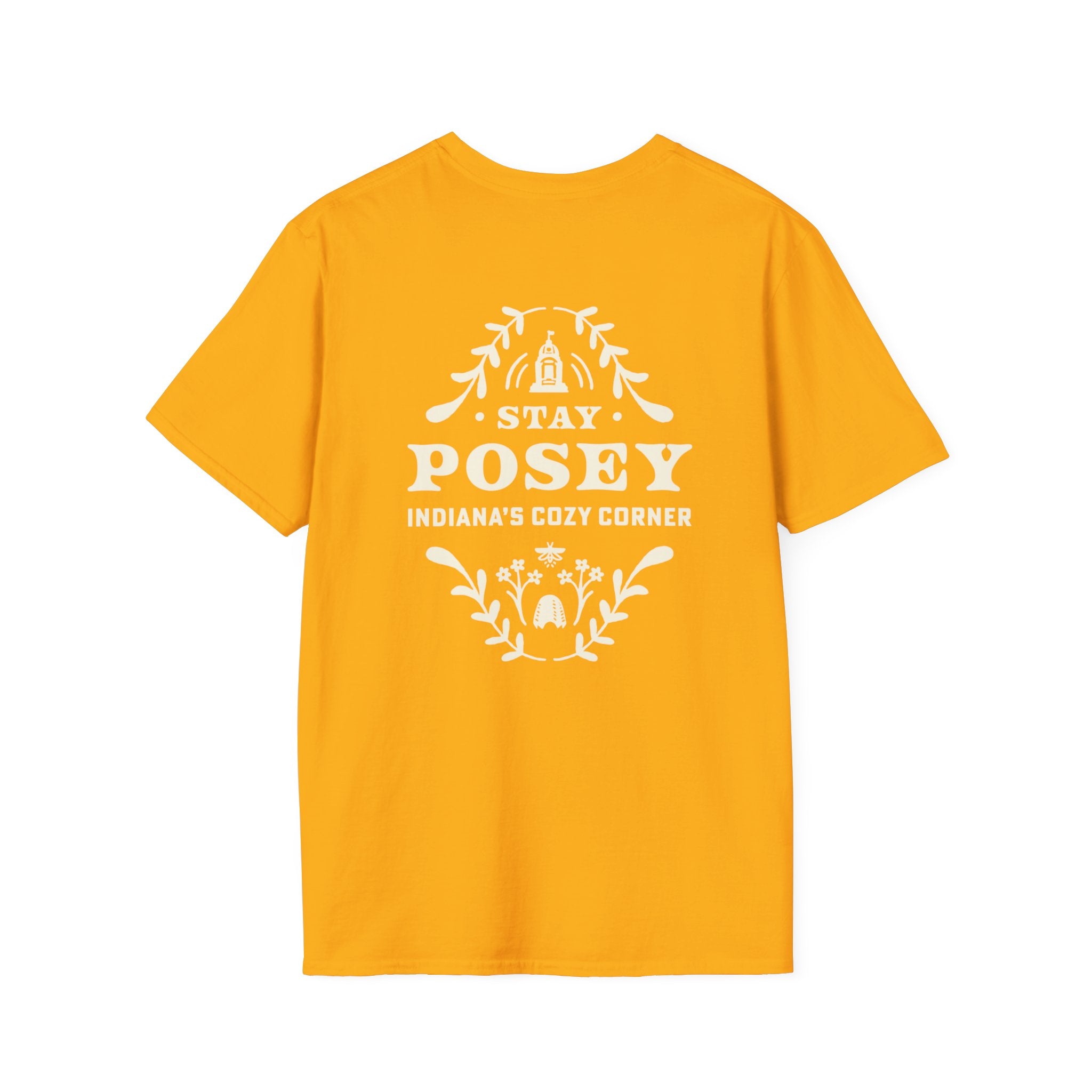 Stay Posey T-Shirt | Floral Typography Tee