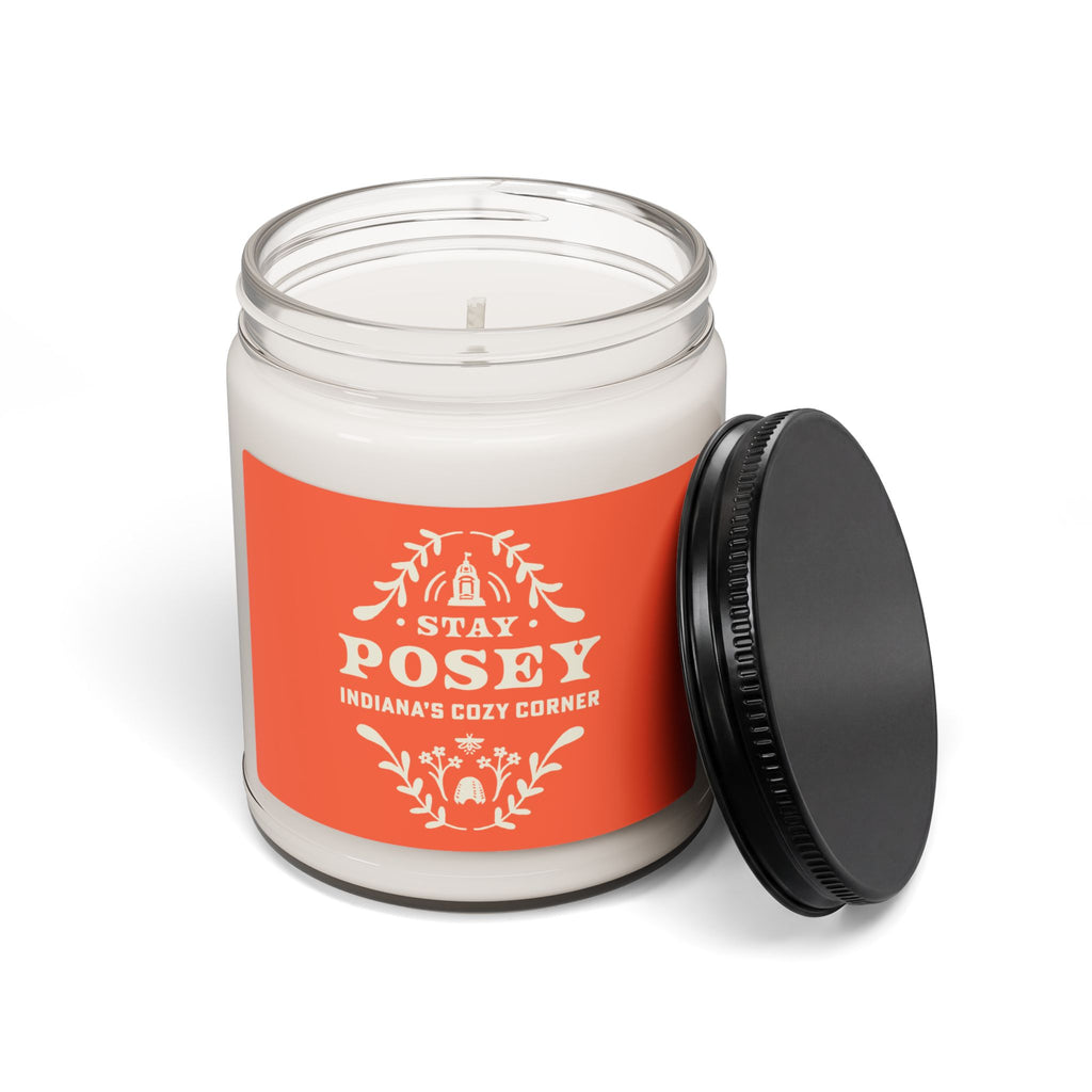 Soy Candle — "Stay Posey" Indiana Cozy Corner Scented Candle