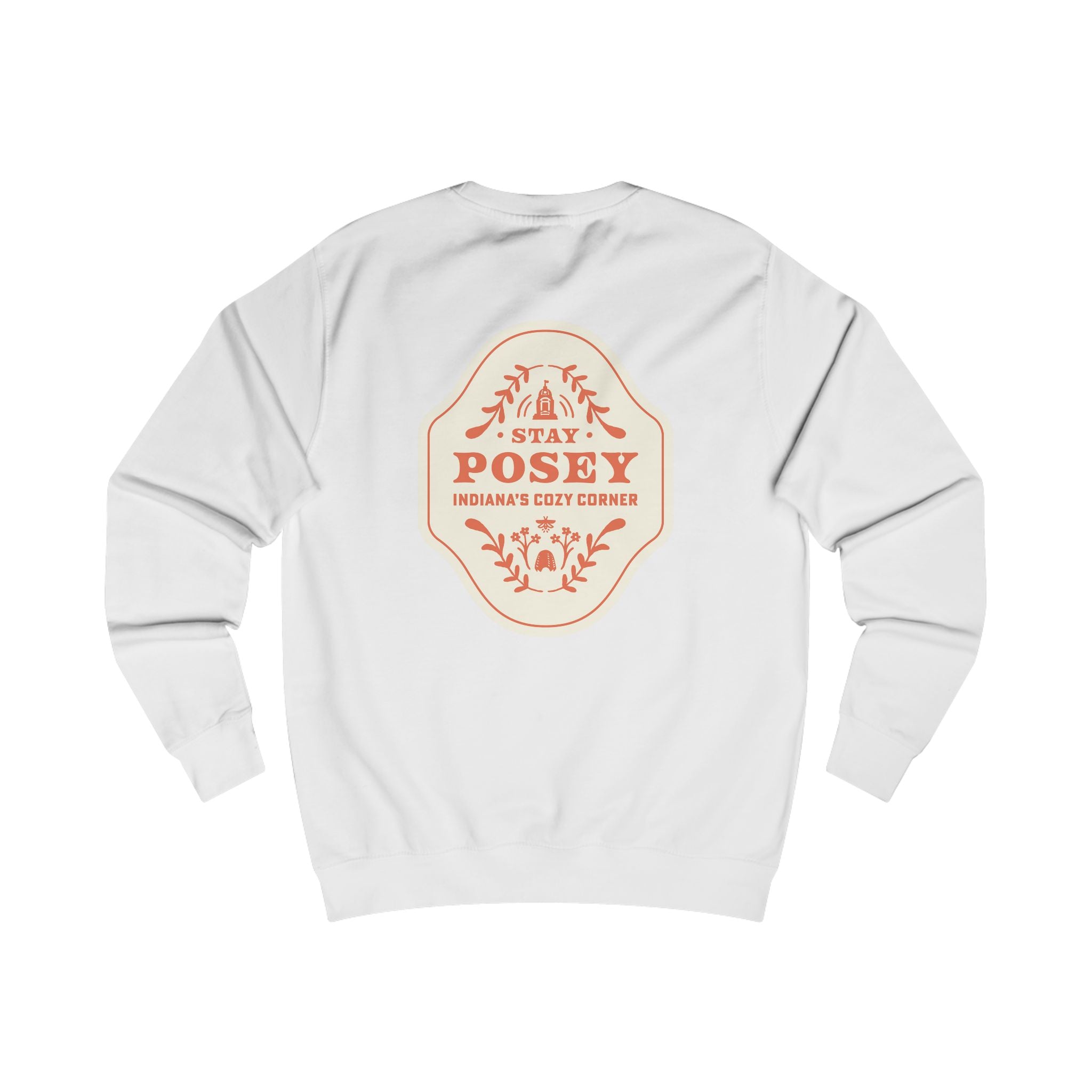Stay Posey Sweatshirt — Floral Vintage Logo Crewneck