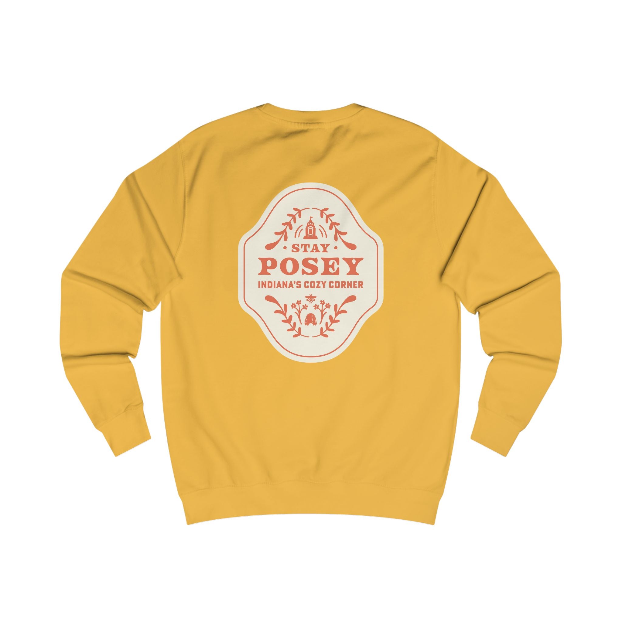 Stay Posey Sweatshirt — Floral Vintage Logo Crewneck