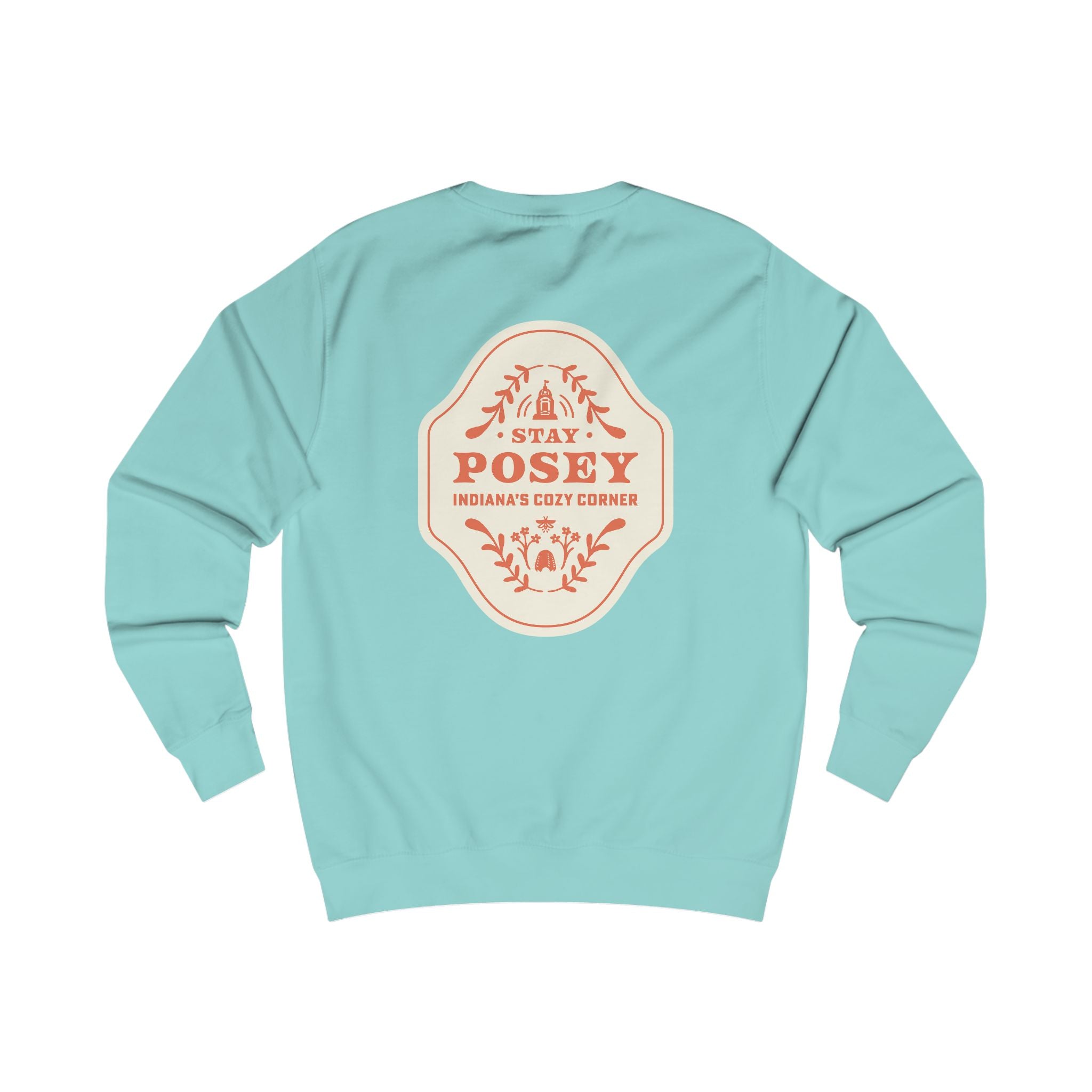 Stay Posey Sweatshirt — Floral Vintage Logo Crewneck